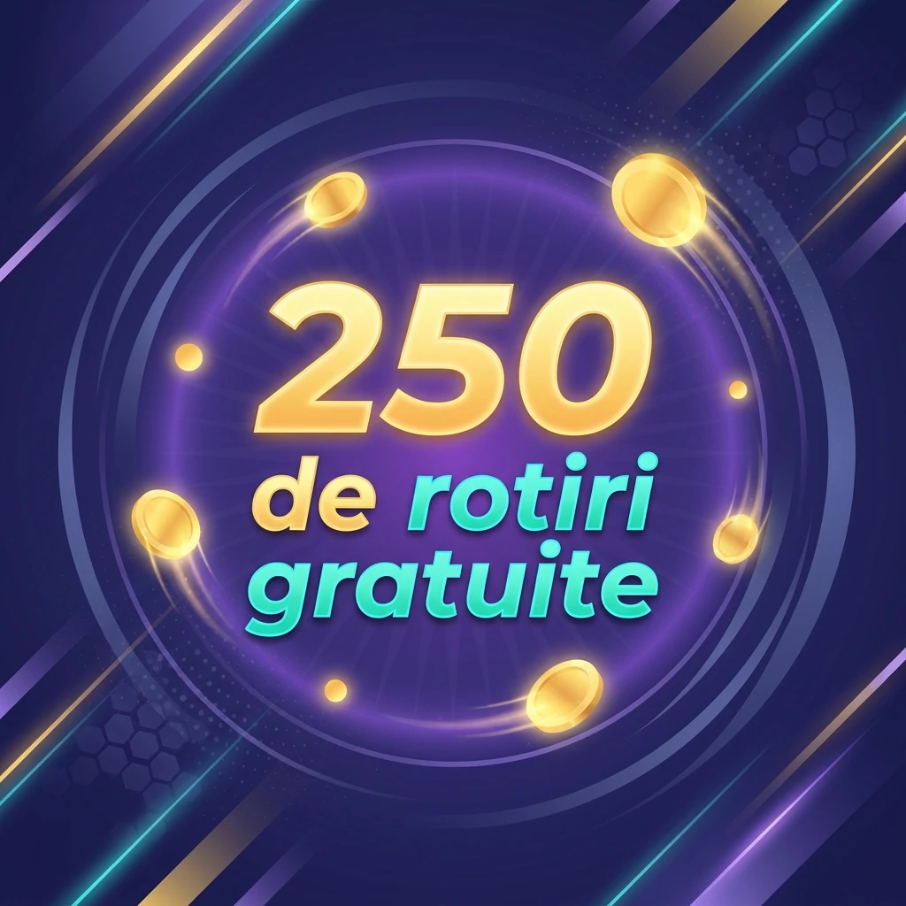 250 de rotiri gratuite